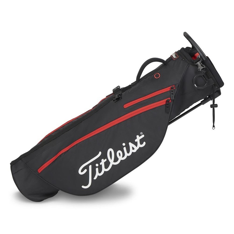 Titleist Premium Carry Bag|Black Red White|Charcoal Grey|Royal Black|Black Red|Gray Black