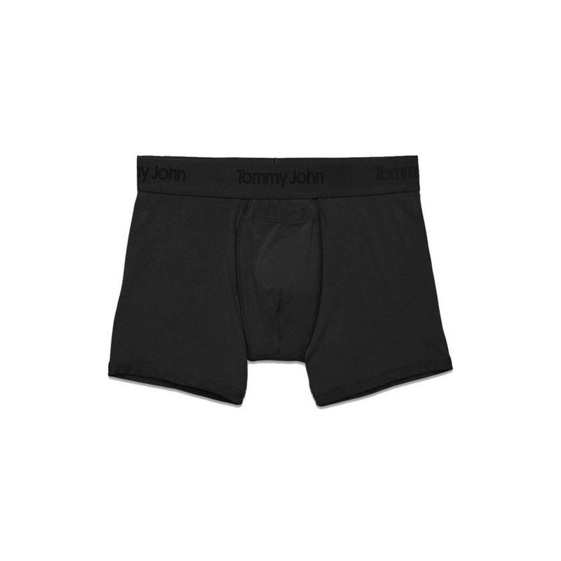 Tommy John Second Skin Trunk|Black|Turbulence|Small|Medium|Large|X-Large|XX-Large