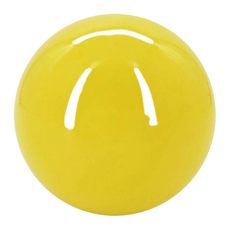 1 Piece Yellow Red Green Solid Color Park Golf Balls Park Golf Ball Diameter 60mm 2.36inch Golf Balls Tee Clip Golf Ball  Yellow