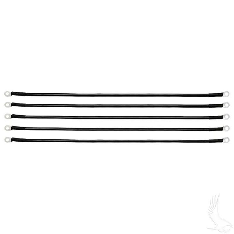 Battery Cable, BAG OF 5, 23 4 Gauge Black