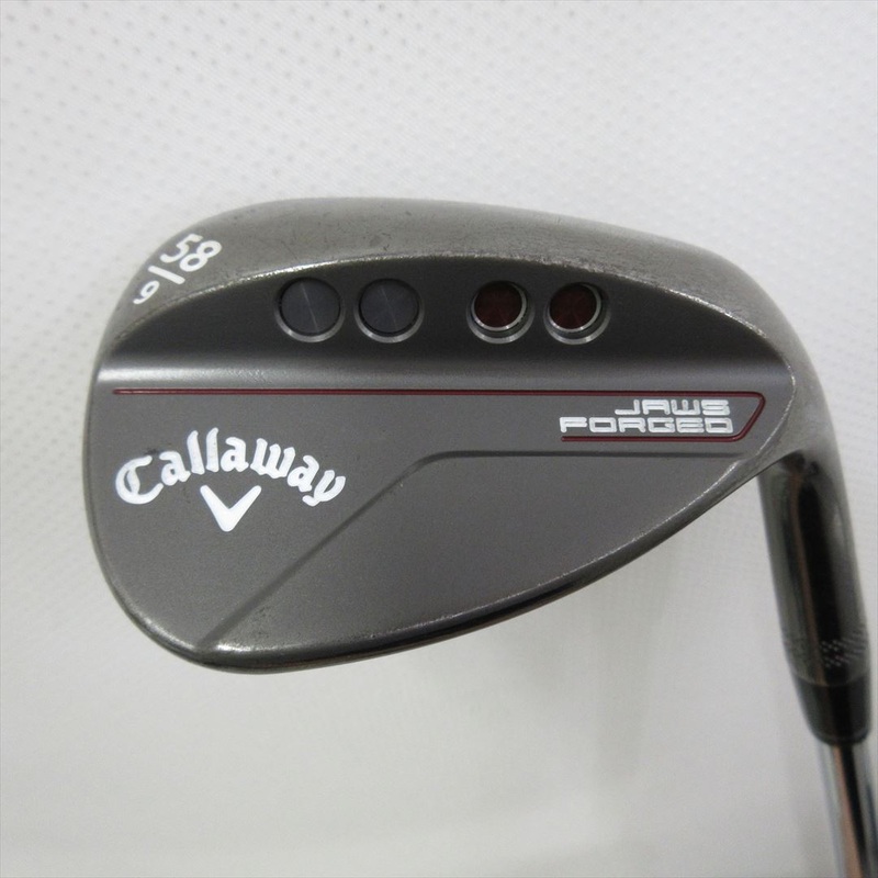 Callaway Wedge JAWS FORGED(2023) Charcoal Black 58 NS PRO MODUS3 TOUR105