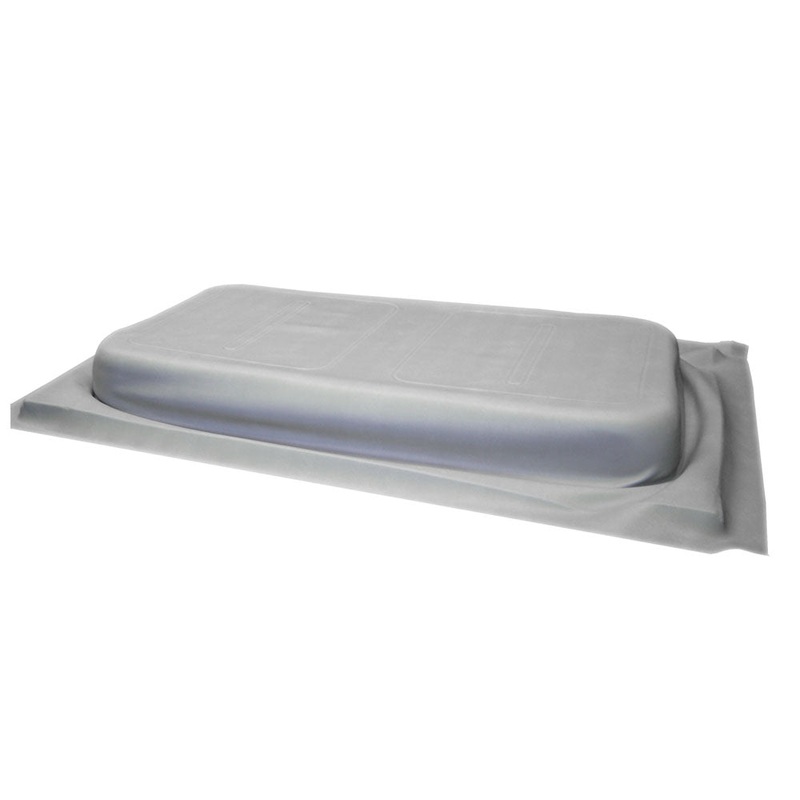 EZGO Medalist, TXT, TXT 2+2, S4, L6 Gray Seat Bottom Cover PN# 18-206