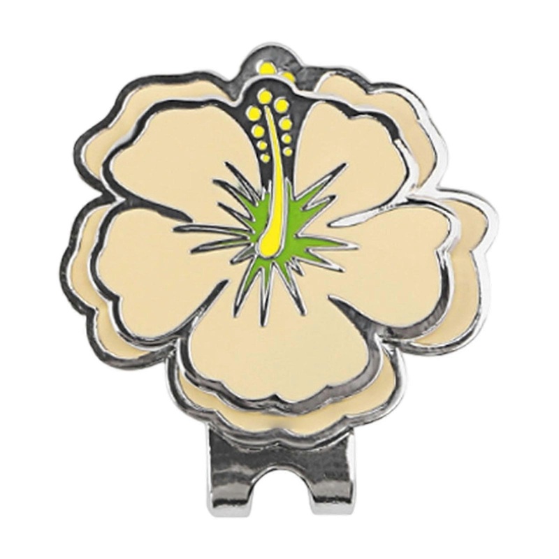 Strong Hat Clip Golf Ball Marker with Magnetic Golf Hat Clip Ball Marker Durability Golf Accessories  Yellow