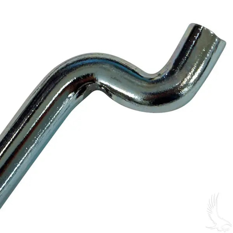 Battery Hold Down Rod, Z-hook 11.625, Club Car DS Electric 81+