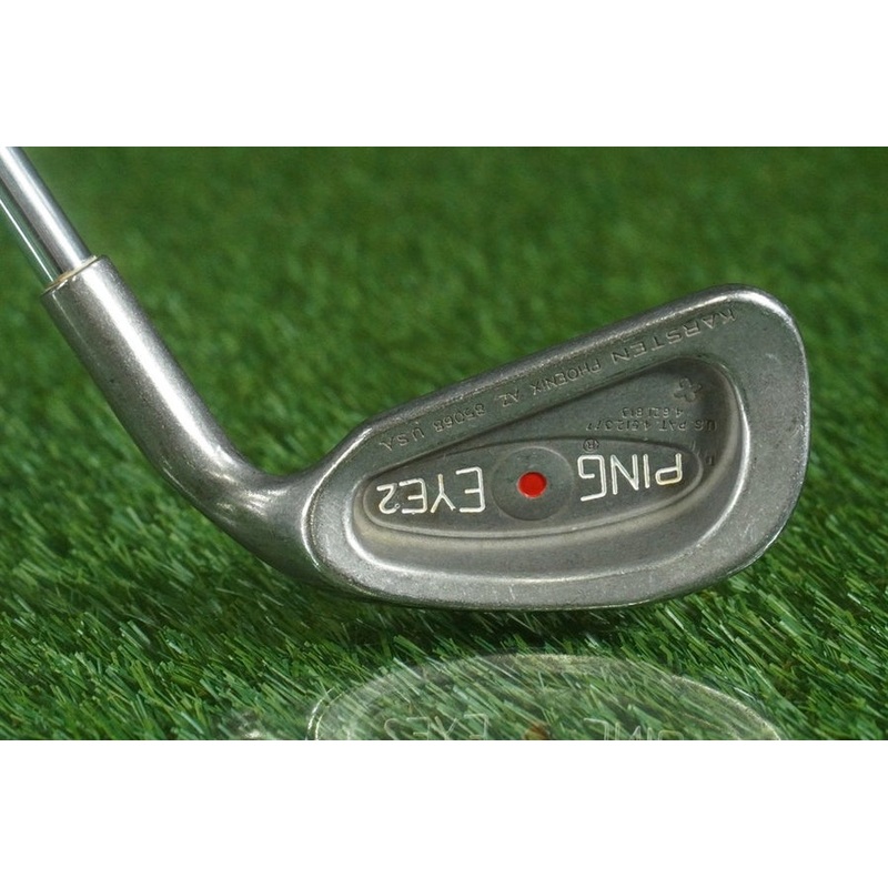 PING EYE 2 3 IRON KARSTEN KT STIFF FLEX STEEL SHAFT RED DOT RH ~ L@@K!!