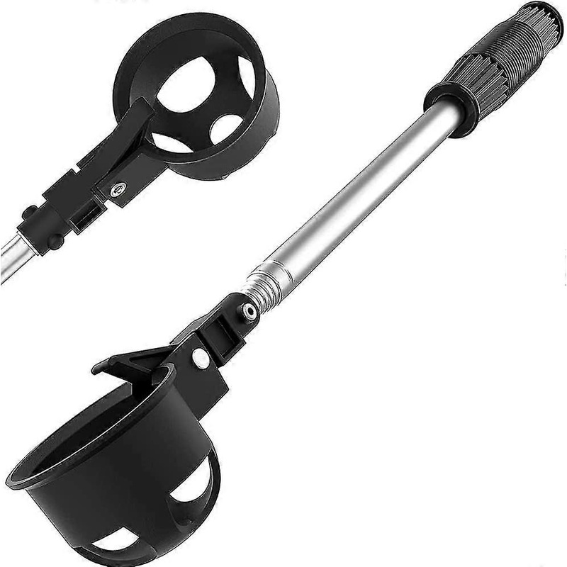 Black 304 Stainless Telescopic Golf Ball Retriever – Extendable, Golf Accessories for Men