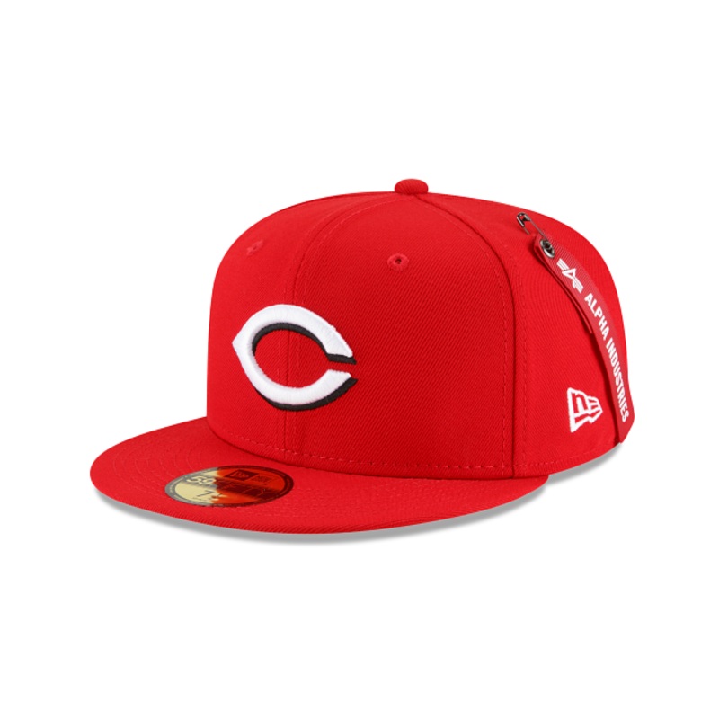 Alpha Industries X Cincinnati Reds 59FIFTY Fitted Hat