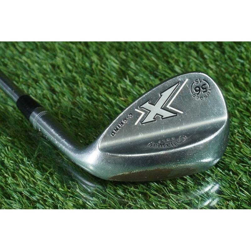 CALLAWAY GOLF X FORGED SAND WEDGE C-GRIND STEEL SHAFT RH 56 15 ~ L@@K!!