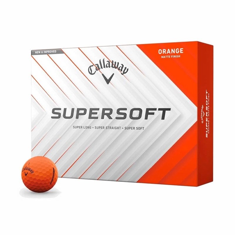 Callaway Supersoft Golf Balls – Matte Orange