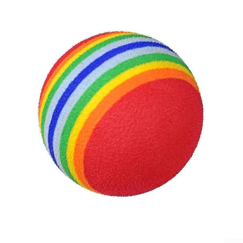 Indoor Practice Golf Foam Balls 10 Pack Soft Balls for Approach and Full Shot Training Red