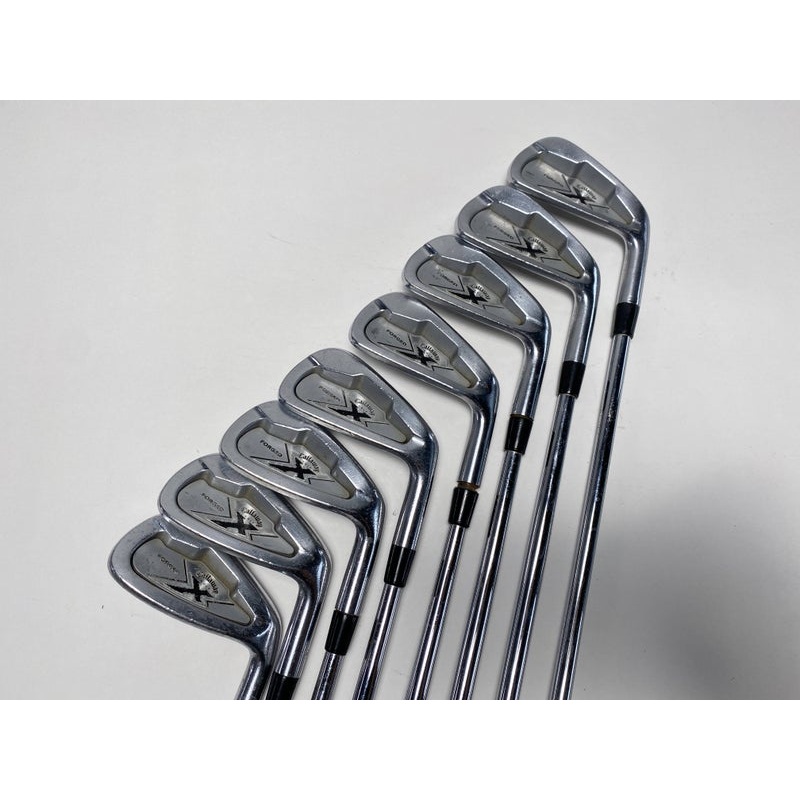 Callaway X Forged Iron Set 3-PW Dynalite Gold SL S300 Stiff Steel Mens RH