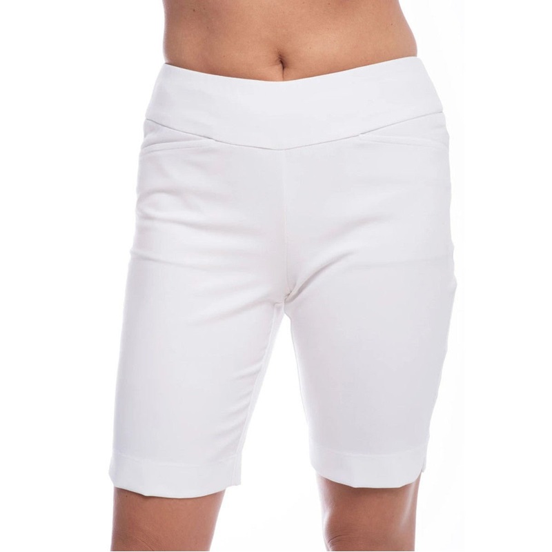 IBKUL Stain Resistant Solid Shorts