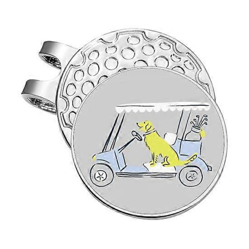 Magnetic Golf Ball Marker Clips Metal Golf Ball Markers Hat Clip Golfing Accessory