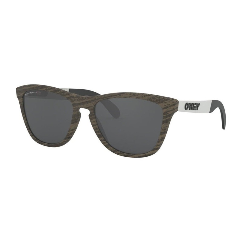 Oakley Frogskins Mix Sunglasses – Woodgrain/Prizm Black Polarized