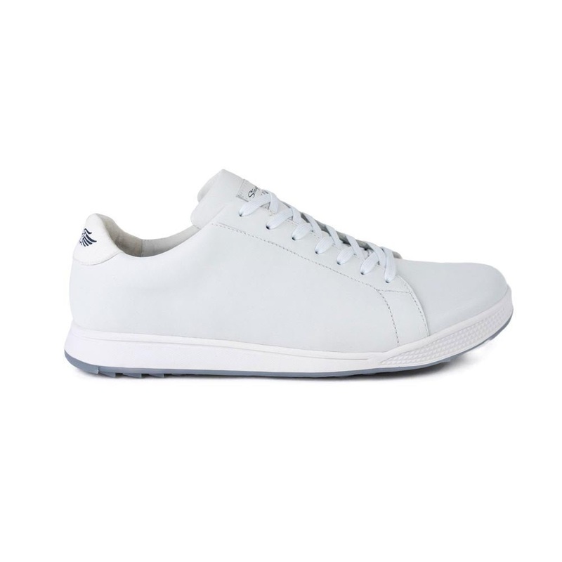 Straight Down Men’s The Range V2 Golf Shoes – White