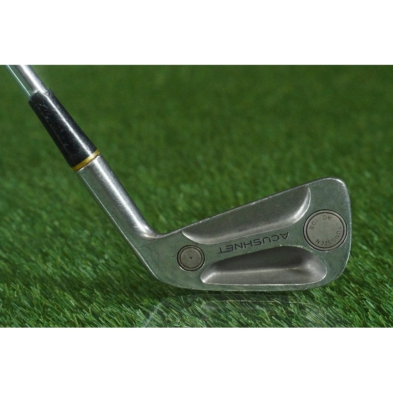 VINTAGE TITLEIST ACUSHNET 2 IRON TUNGSTEN AC-108 STEEL SHAFT RH ~ L@@K!!