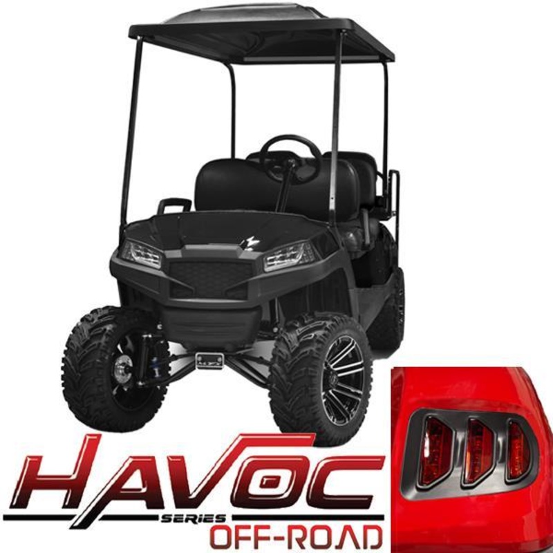 Yamaha G29/Drive HAVOC Off-Road Body Kit in Black (Years 2007-2016) PN# 05-048KO