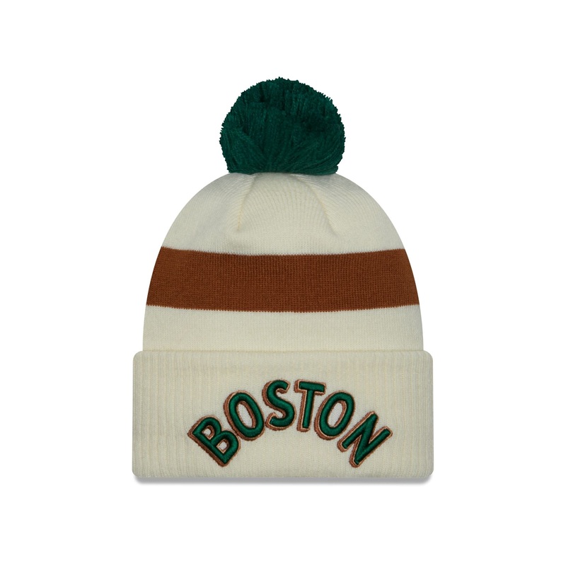 Boston Celtics 2023 City Edition Pom Knit Hat