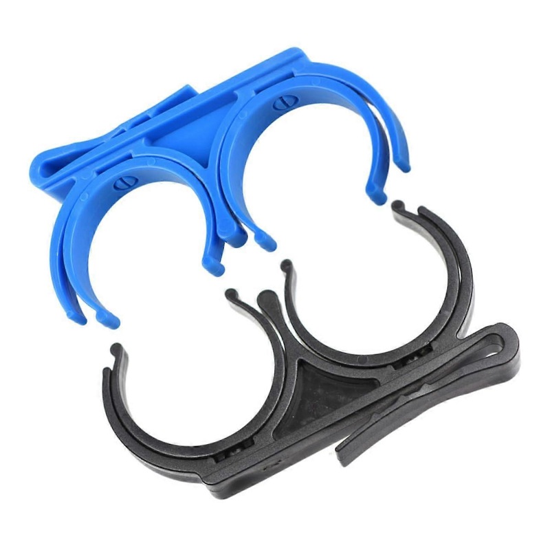 Pack of 2 Golf Ball Retriever Double Holder Folding Pickup Tool Plastic