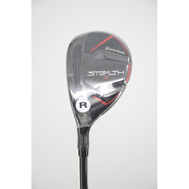 NEW Lefty TaylorMade Stealth 2 Rescue 3 Hybrid R Flex 40.5