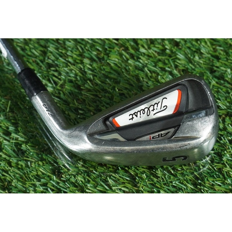 TITLEIST AP1 714 5 IRON TRUE TEMPER XP 95 S300 STIFF FLEX STEEL SHAFT RH ~ L@@K!