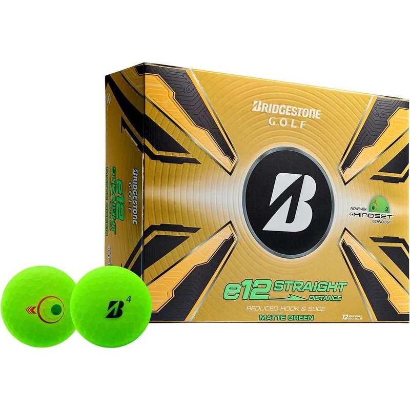 Bridgestone e12 Straight Golf Balls – Matte Green