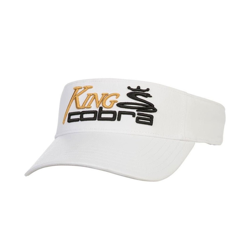 Cobra King Visor|White|Black