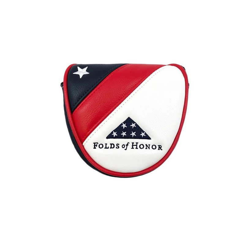 Folds of Honor College Mallet Putter Cover