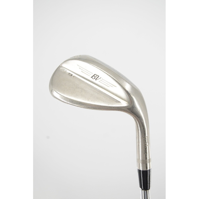 Titleist Vokey SM9 Brushed Steel 58 Degree Wedge S Flex 35