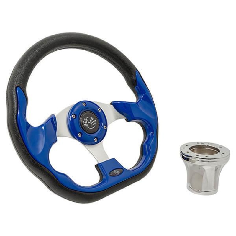 EZGO Blue Racer Steering Wheel Kit (Years 94.5-Up) PN# 06-073