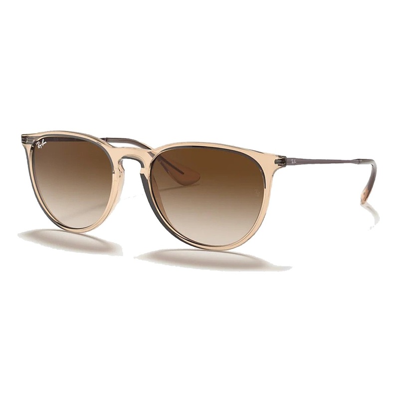 Ray-Ban Women’s Erika Color Mix – Shiny Transparent Brown/Brown Gradient