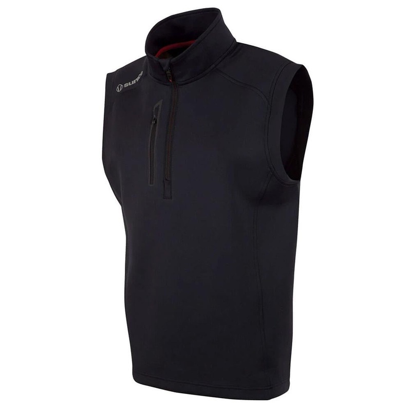 Sunice Axel Lightweight Stretch Thermal Half-Zip Golf Vest