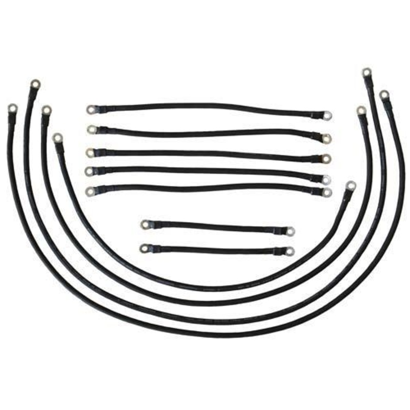 1996-07 Yamaha G19-G22 – 600a 4-Gauge Weld Cable Set