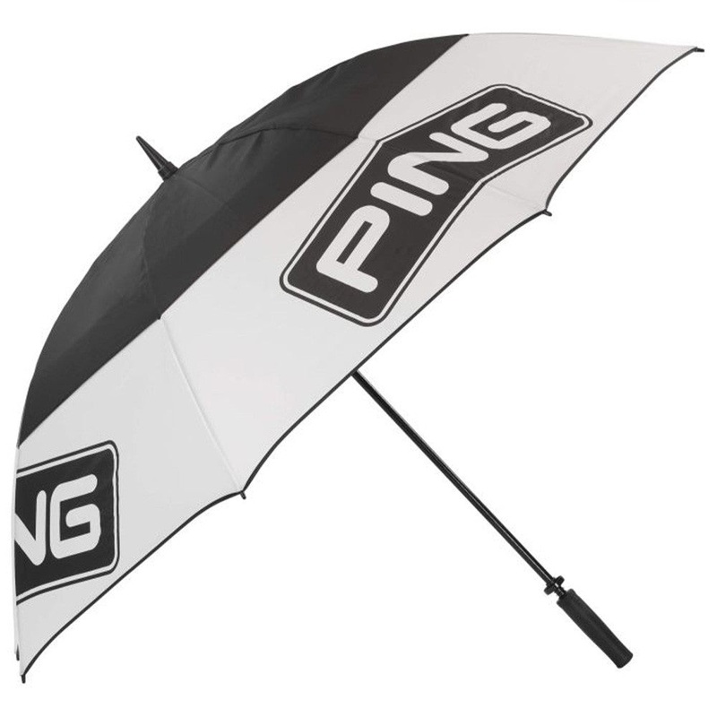 Ping Tour Umbrella|White Black