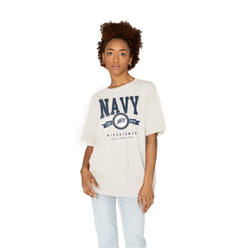 US NAVY MIDSHIPMEN Get Goin’ Oversized Crew Neck Tee