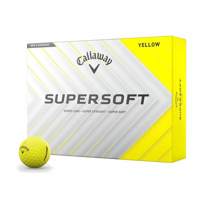 Callaway Supersoft Golf Balls – Yellow