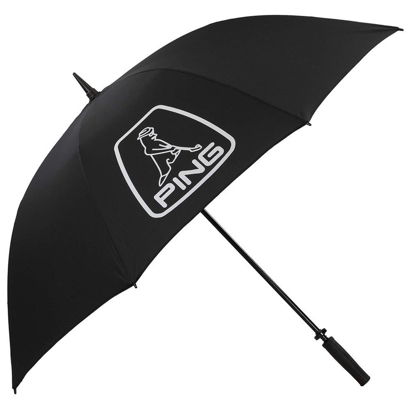Ping Single Canopy Umbrella|Black White