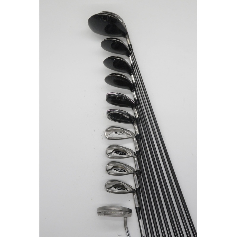 *Dented* Women’s Adams Idea A12Os (Missing 8 Iron) Mixed Full Set W Flex -0.5