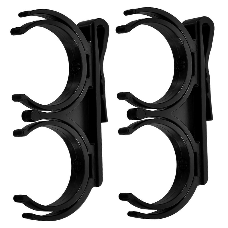 Golf Clip Ball Picker Tool – 2 Pack Golf Ball Marker Hat Clip, Plastic Golf Accessories for Men – Tee Holder and Ball Holder