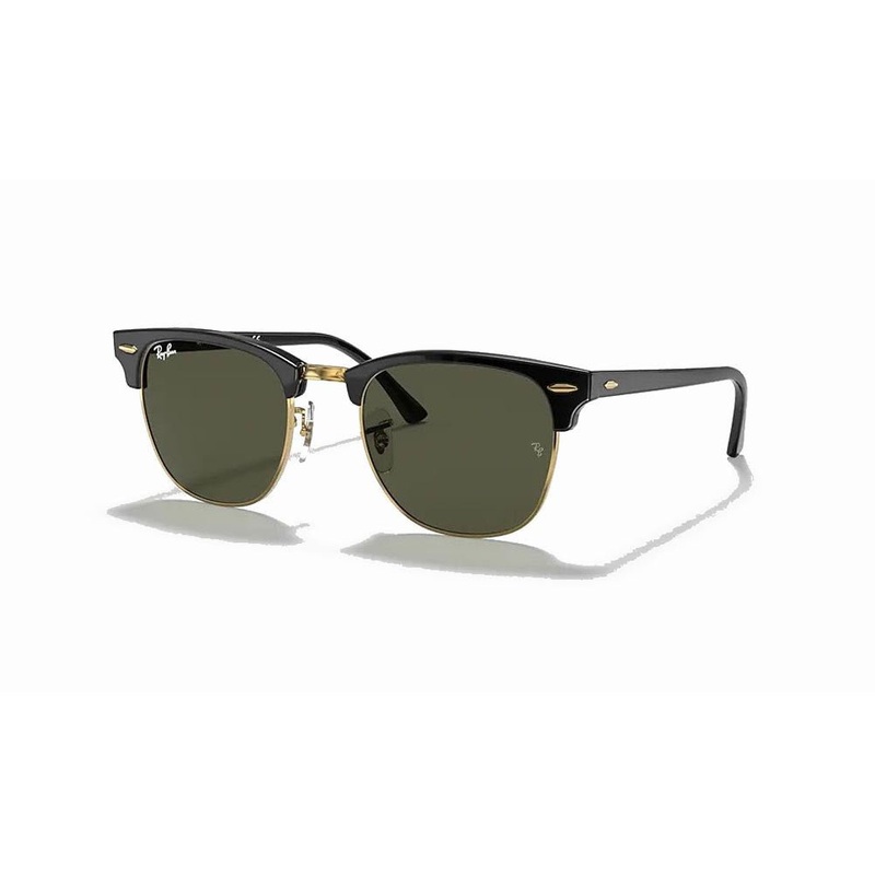 Ray-Ban Clubmaster Classic – Tortoise/Green Solid Color