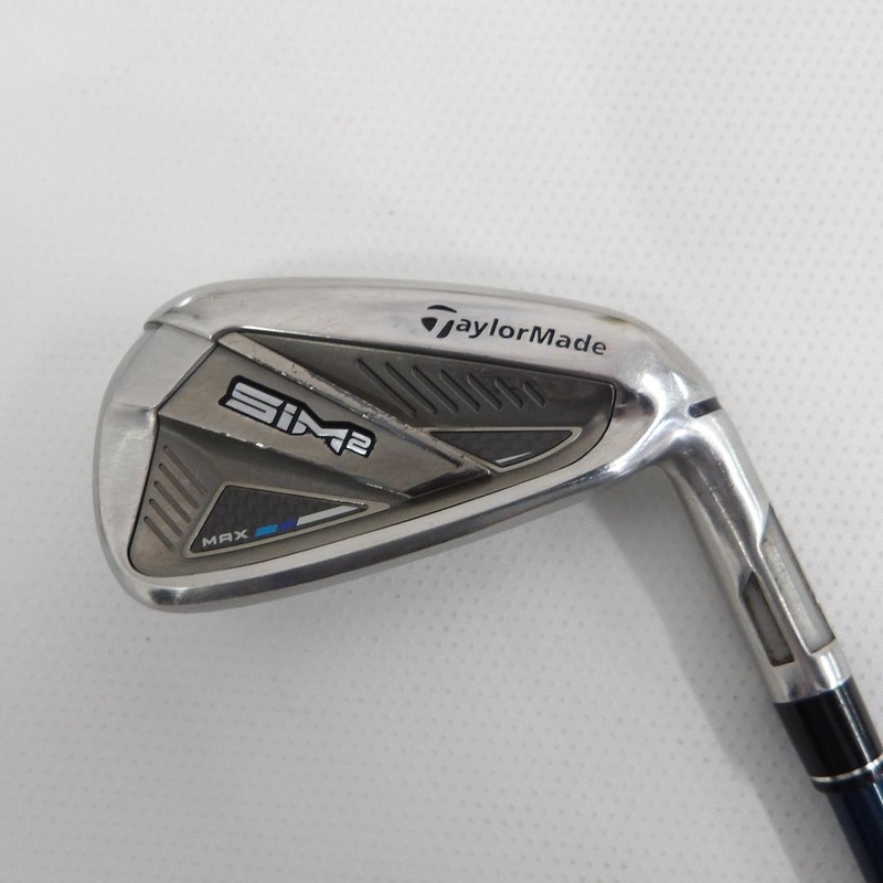 TaylorMade Iron Set Fair Rating SIM2 MAX Stiff TENSEI BLUE TM60(SIM2) 5 pieces