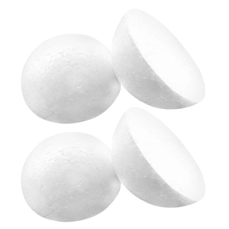 Unfinished Foam Balls for Creative Projects, Durable and Easy to Use