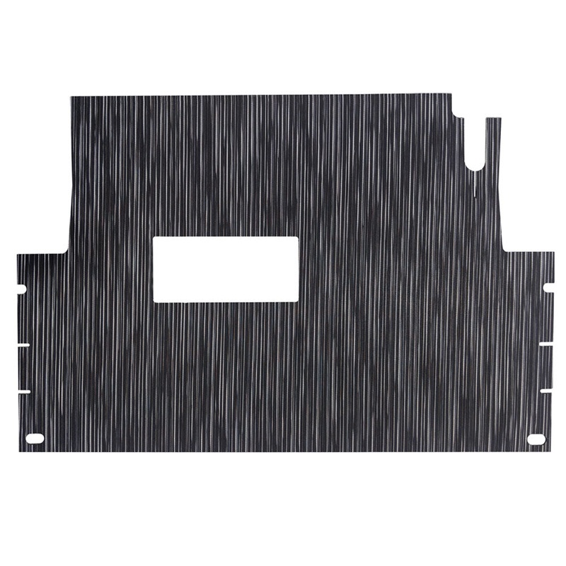 Chilewich Premium Club Car Black Ribweave Floor Mat PN# 03-152