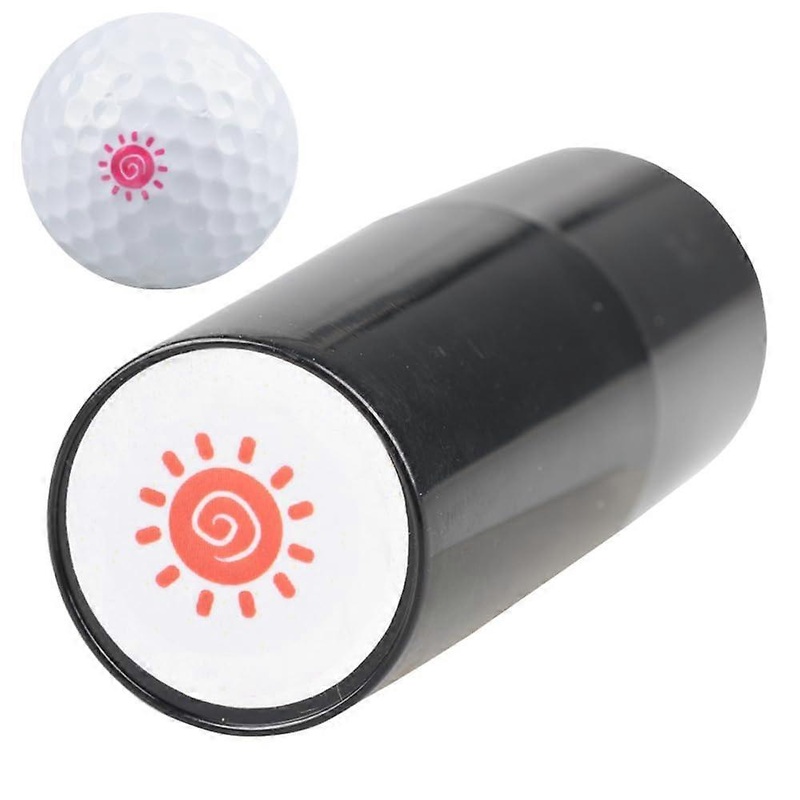 Golf Ball Stamp Markers, Reusable Ink Stamps for Books, Fabric Crafts, Your Golf Balls, Sun