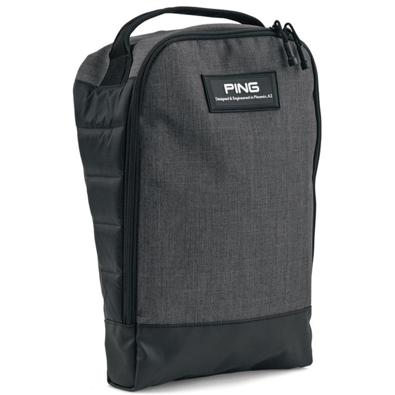 Ping Shoe Bag|Gunmetal Black
