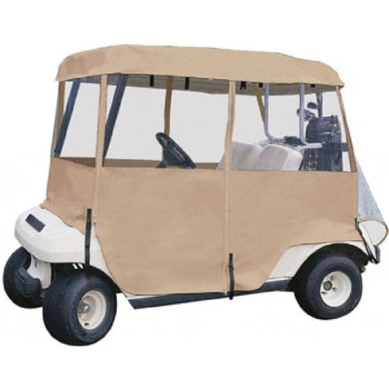 Tan 4-sided 2-Passenger Enclosure (Universal Fit) PN# 10740