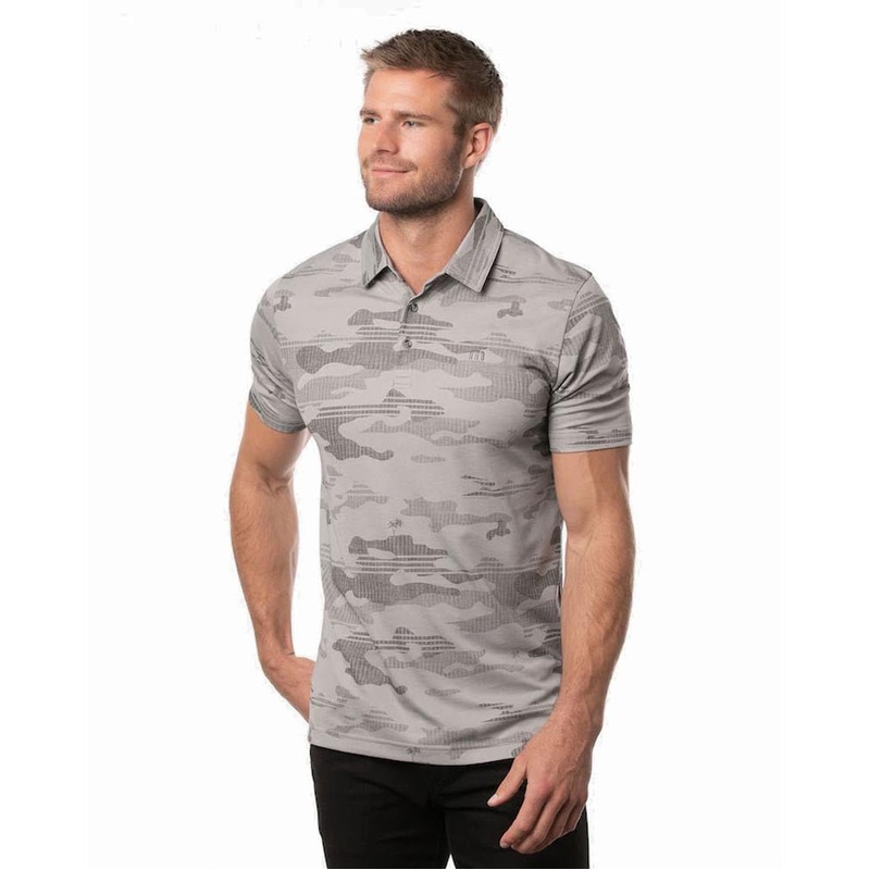Travis Mathew Skywind Polo|Heather Medium Grey|Small|Medium|Large|X-Large|XX-Large|XXX-Large