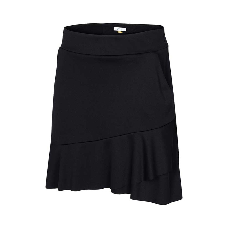 Greg Norman Women’s Crossover Flounce Pull-On Golf Skort