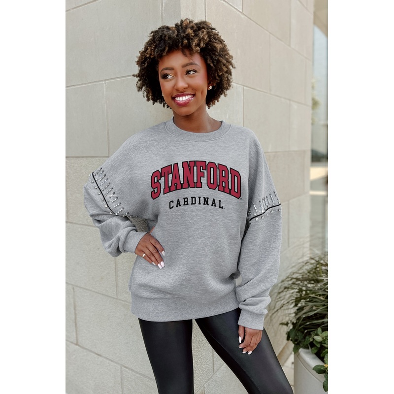 STANFORD CARDINAL Competitive Edge Jewel-Trim Pullover