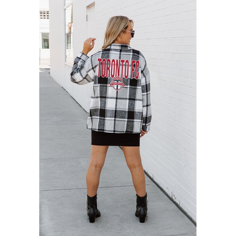 TORONTO FC Fieldside Fun Plaid Overshirt